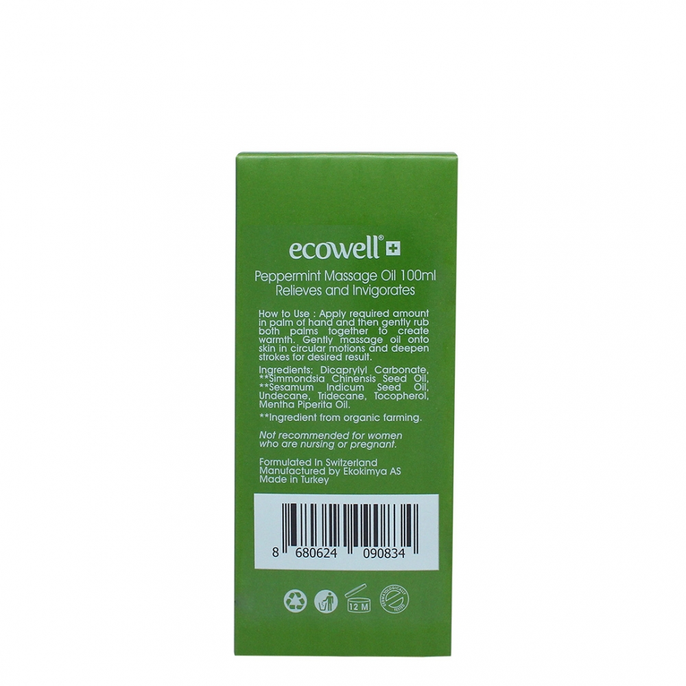Peppermint Massage Oil 100ML