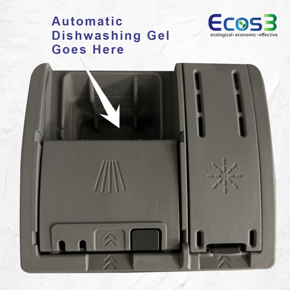 DISHWASHER DETERGENT- FOR DISHWASHING MACHINES 750ML - 30 WASHES